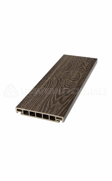 Террасная доска из ДПК SW Salix (S) (T) темно-коричневый купить в Киришах