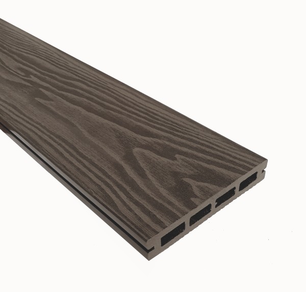 Террасная доска из ДПК Terrapol Смарт 3D Пустотелая с пазом Тик Киото купить в Киришах