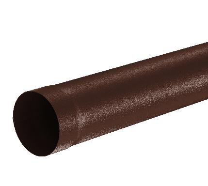 Водосток Aquasistem, Система 150/100 - Труба водосточная 3.00м RAL 8017 Коричневый matt купить в Киришах