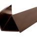 Уголок ДПК для сайдинга 70x70x3000мм Коричневый купить в Киришах