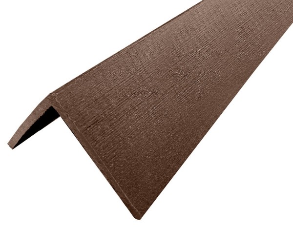 Уголок ДПК для сайдинга 70x70x3000мм Коричневый купить в Киришах