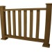 Ограждения из ДПК WOODVEX Кофе купить в Киришах
