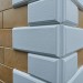 Угол Наружный к Фасадным Термопанелям Доломит Дагестанский Камень 400 мм Белый купить в Киришах