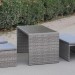 Диван-Трансформер AFINA плетеный из иск. ротанга S330G-W78 Grey купить в Киришах