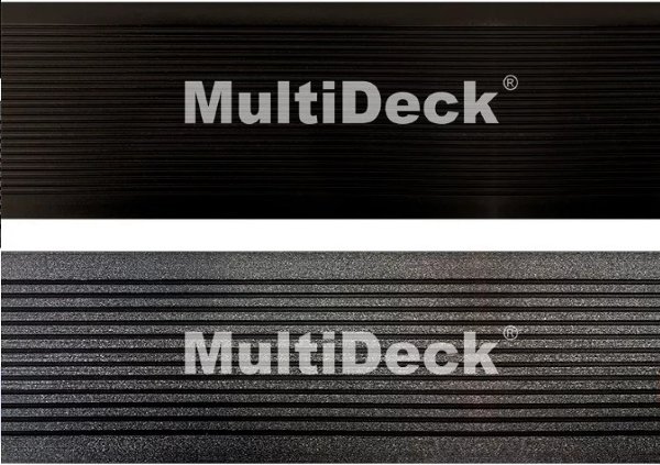 Террасная доска из ДПК MultiDeck  Черный бархат купить в Киришах