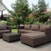 Комплект мебели AFINA плетеной из иск. ротанга YR821A Brown/Beige купить в Киришах