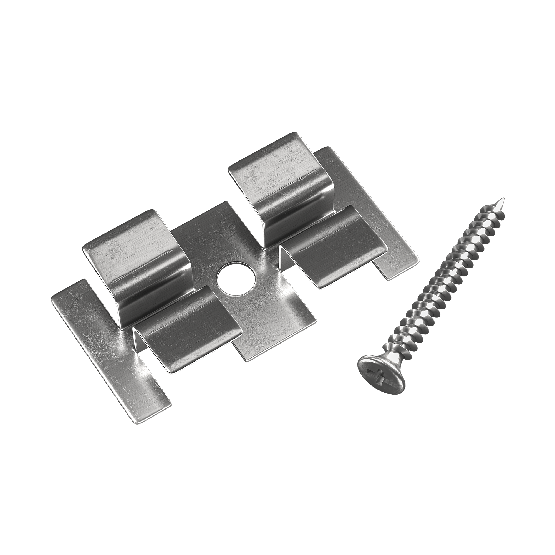 Клипса с саморезом, Grinder шовный монтаж 5 mm купить в Киришах