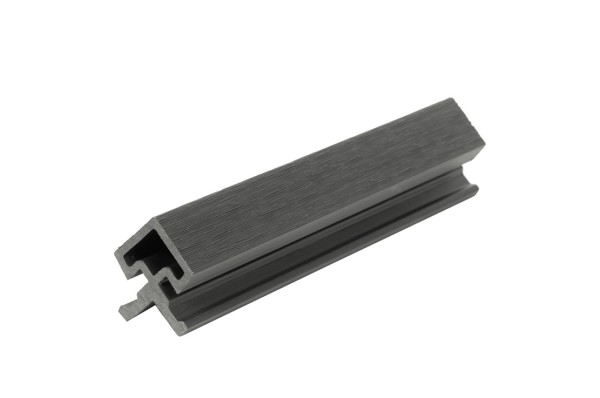 Угол внешний для фасадной панели co-extrusion, grey dark купить в Киришах