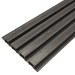 Фасадная доска из ДПК Faynag Wood Рейка Мокрый Асфальт купить в Киришах