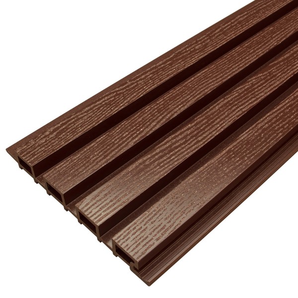 Фасадная доска из ДПК Faynag Wood Рейка Шоколад купить в Киришах