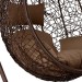 Кресло Подвесное из искусственного ротанга AFM-168A-L Brown купить в Киришах
