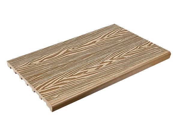 Ступень полнотелая из ДПК Deckart Step 3D Орех купить в Киришах