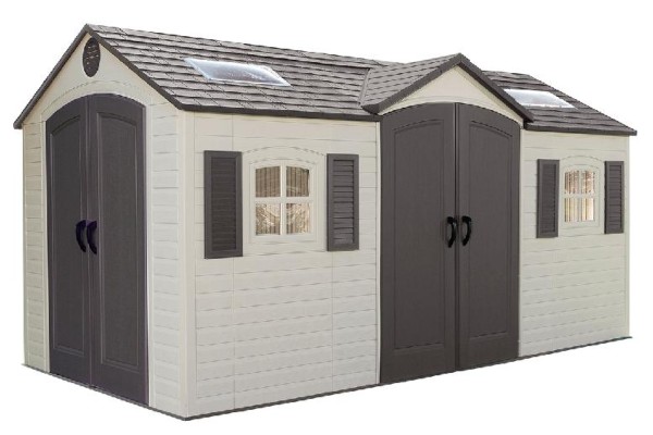 Сарай пластиковый LifeTime 15x8 DD купить в Киришах