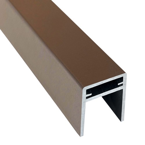 П-профиль Алюминиевый EasyDecking 35x25 Венге купить в Киришах