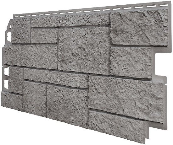 Фасадная панель VOX Sandstone (Сандстоун) светло серый купить в Киришах