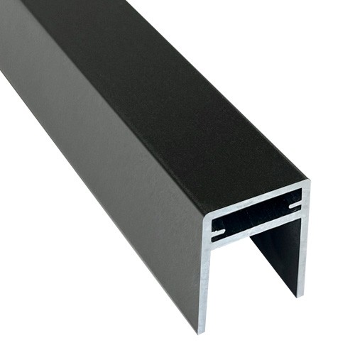 П-профиль Алюминиевый EasyDecking 35x25 Черное дерево купить в Киришах