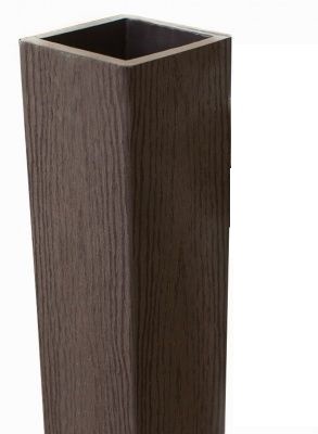 Столб опорный Woodvex Co-Extrusion Венге купить в Киришах
