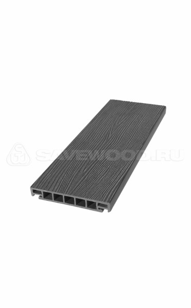 Террасная доска из ДПК SW Salix (S) (R) графит купить в Киришах