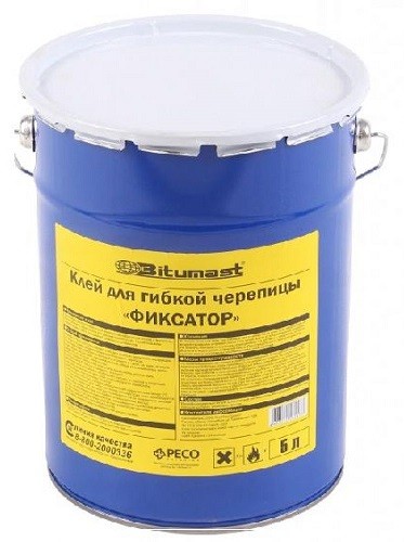 Клей для гибкой черепицы BITUMAST 5 л купить в Киришах