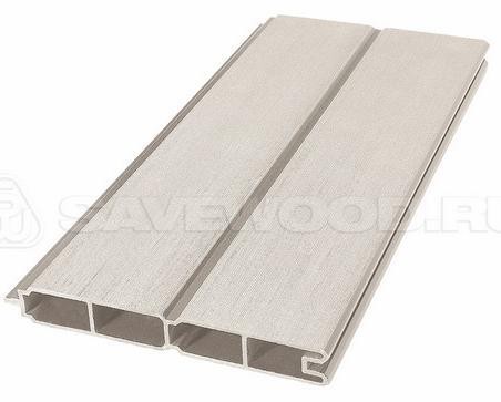 Заборный профиль из ДПК Savewood SW Agger матовый бежевый купить в Киришах