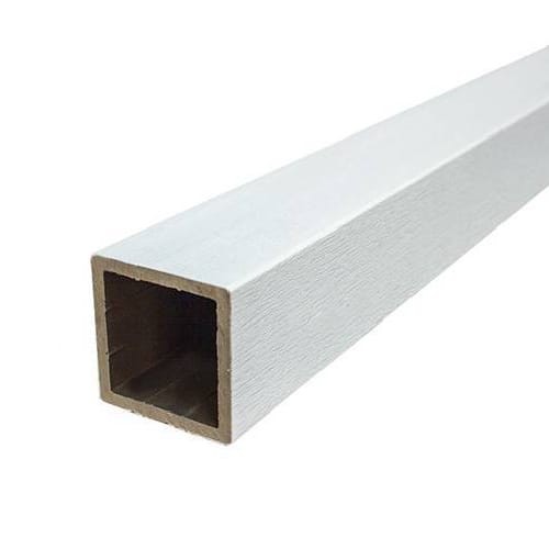 Столб опорный Woodvex Co-Extrusion Белый купить в Киришах